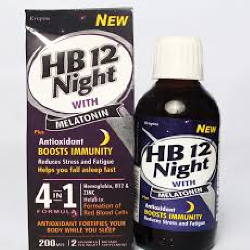 HB 12 Night with Melatonin